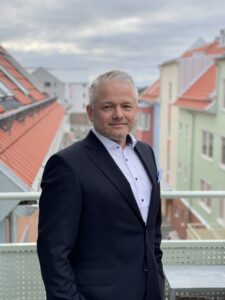 Ted Nordquist, VD på Sourcian Partner blev intervjuad av Dagens industri efter gasellutmärkelsen Gasell 2021